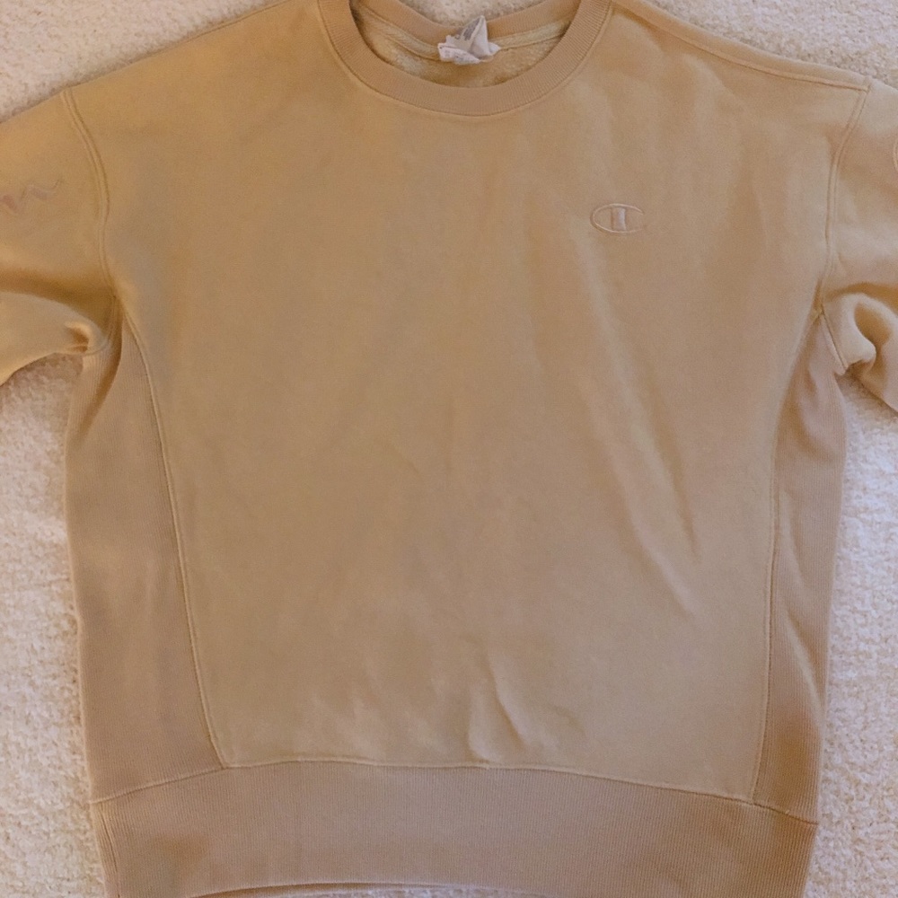 Tan Champion Crewneck